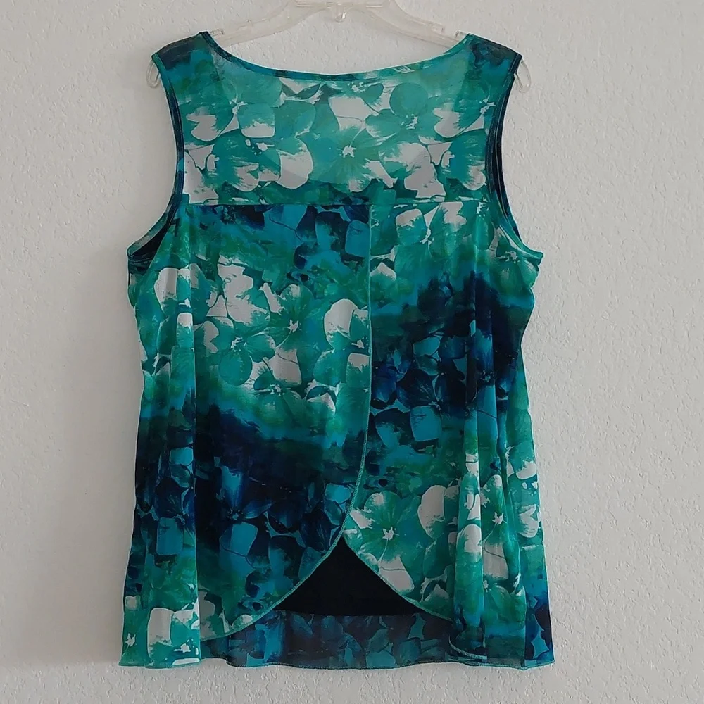 CATO pullover sleeveless blouse NWOT